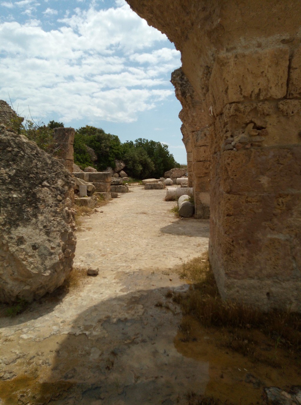 Бани (термы) Антонина. Тунис. Карфаген. Римские бани. 
